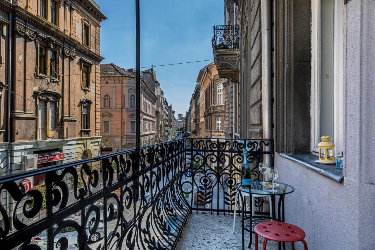 Luxury Art Deco Flat / Big Balcony Budapeste Exterior foto
